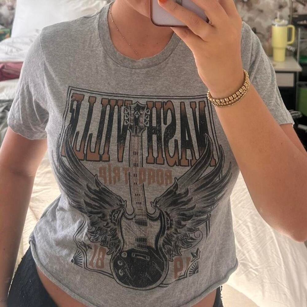 Grey nashville tee